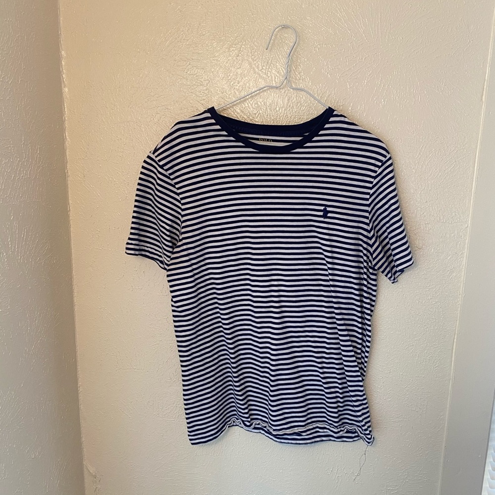 Polo vintage stripe shirt (M)